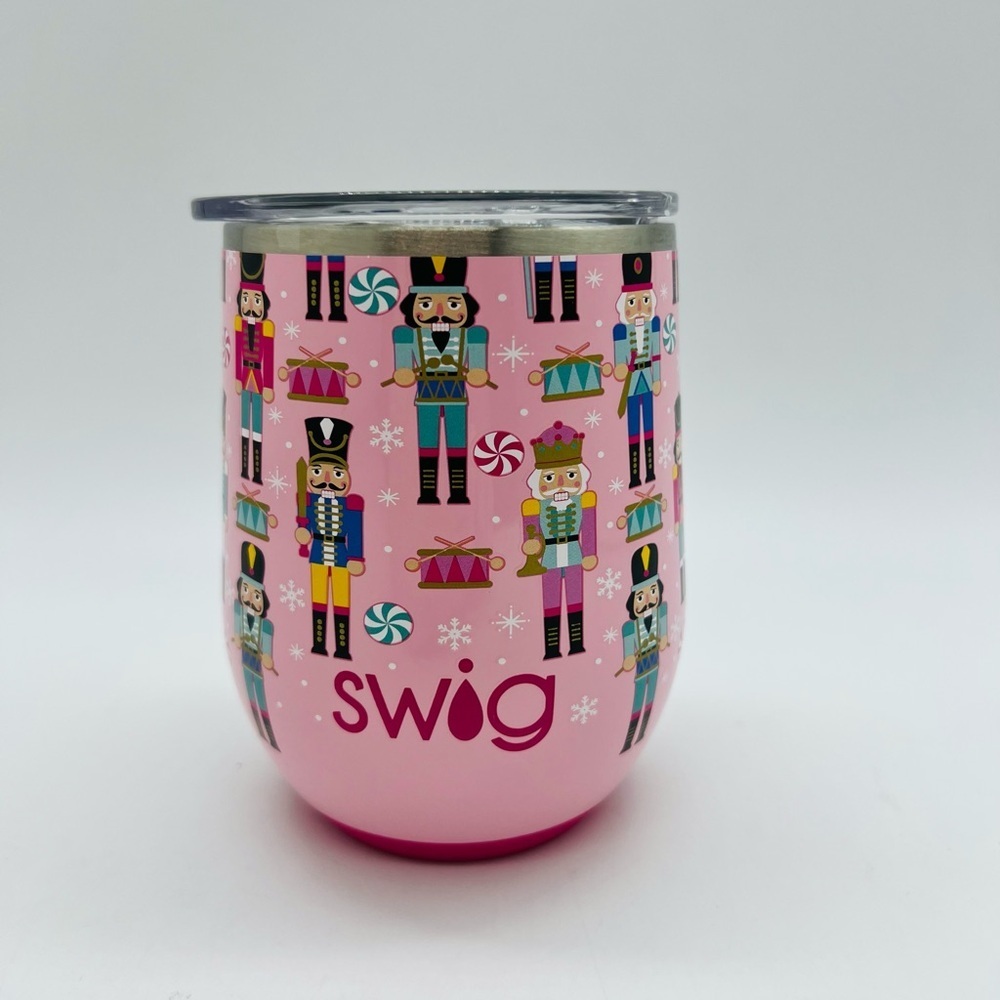 Swig Pink Nutcracker Insulated Tumbler